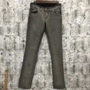 Vitamina Black Acid Washed  Straight leg Jeans Stretch Size 4